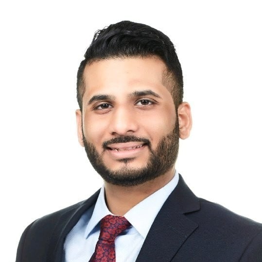 Headshot of Jordan John, VP, Regulatory Affairs & Compliance at Blue Goat Cyber