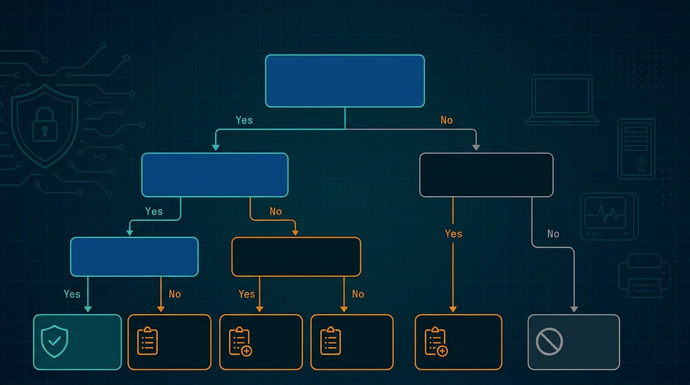 FDA article cover: Cyber Device Decision Tree (Are You In Scope of §524B?)