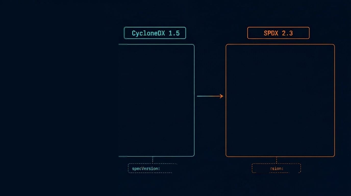 Standards article cover: CycloneDX vs SPDX: Medical Device SBOM Compliance Guide