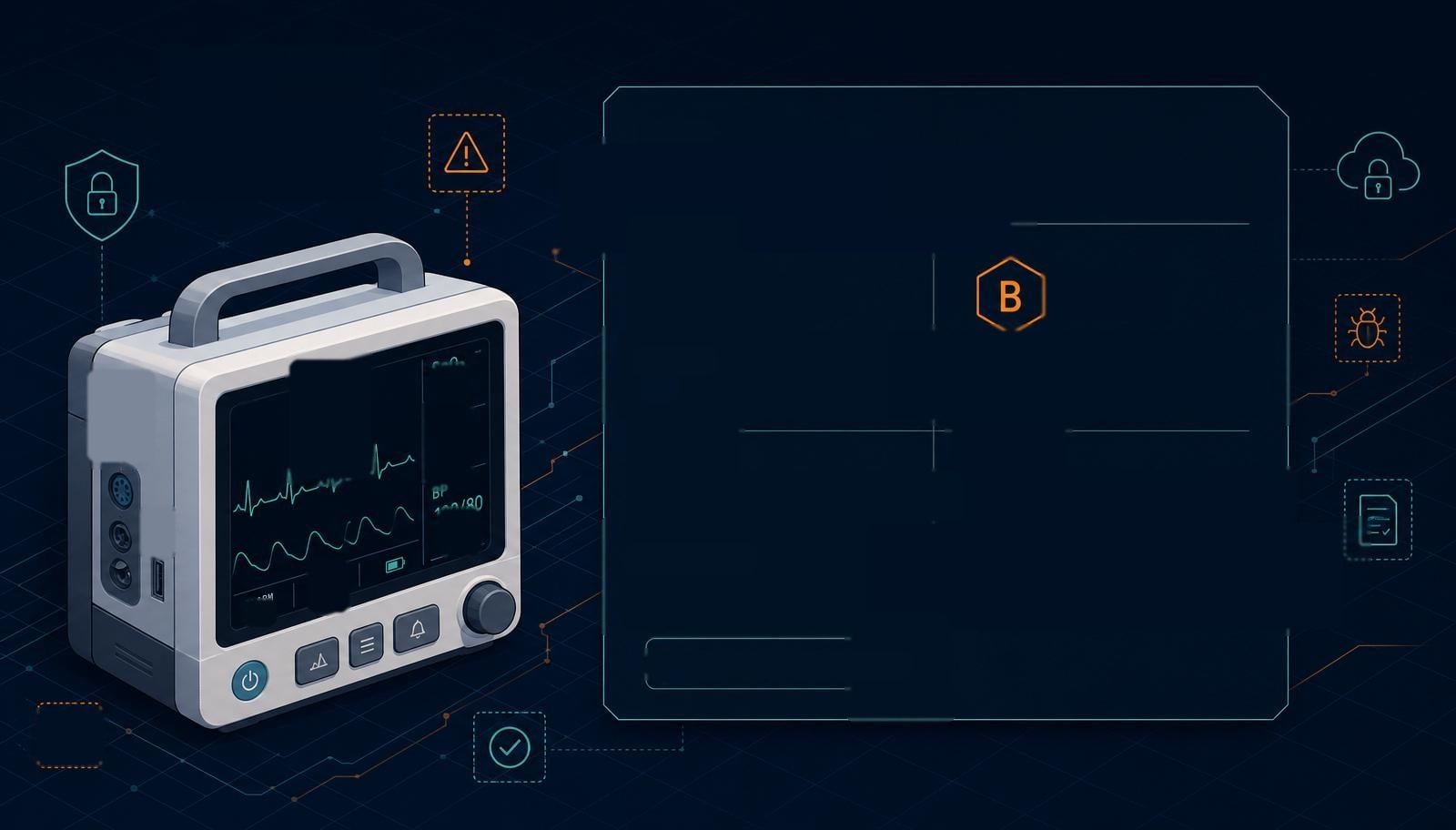 Hero illustration for the article: FDA Cybersecurity Guidance 2026: Transition Guide and Summary