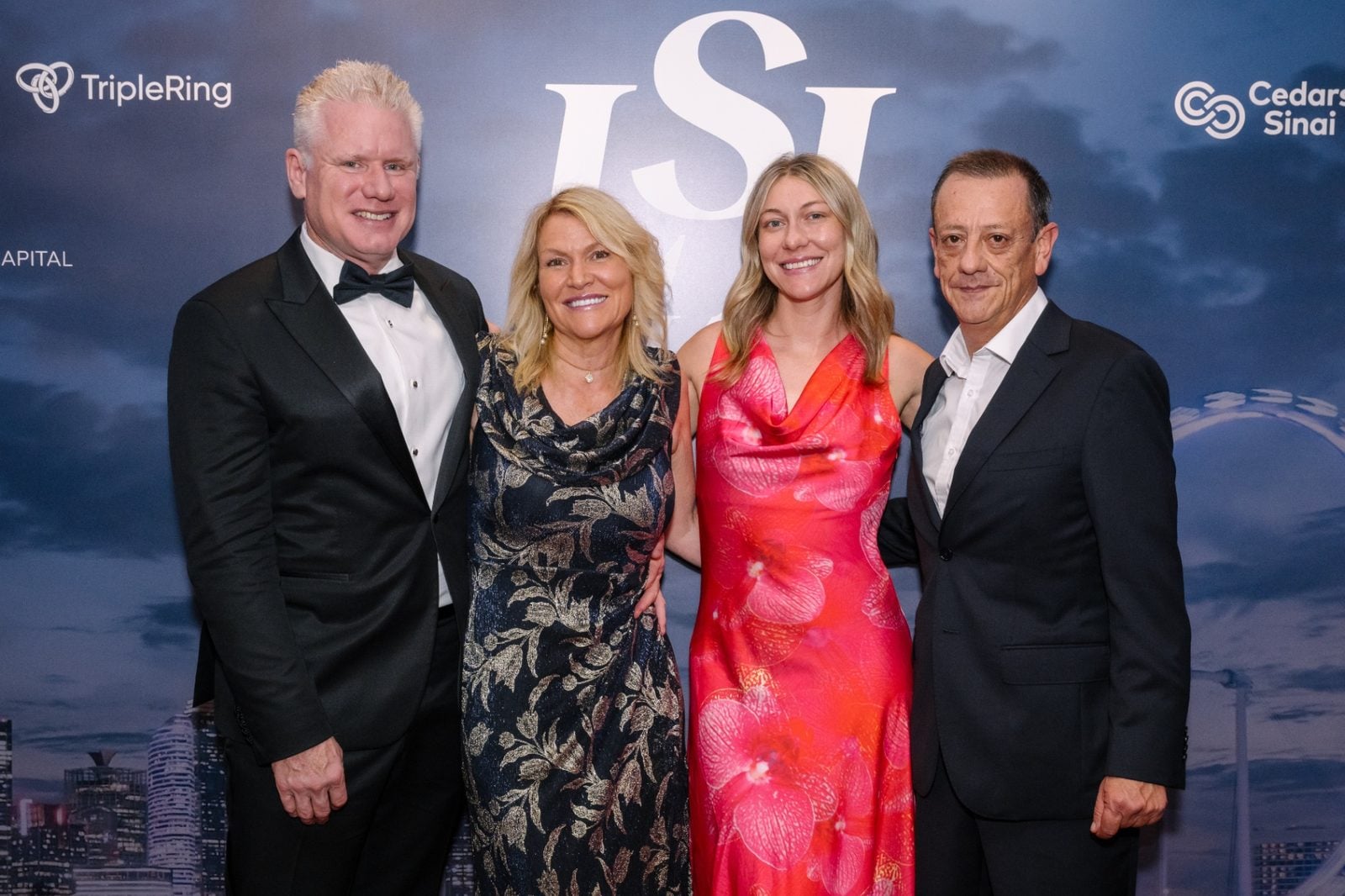 Christian and Melissa Espinosa with peers at the LSI Asia '26 awards gala in Singapore