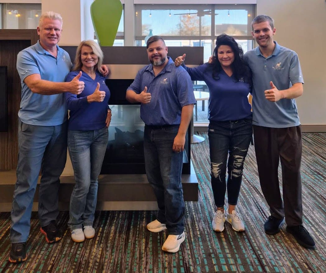 Blue Goat Cyber leadership team at the 2026 Austin offsite