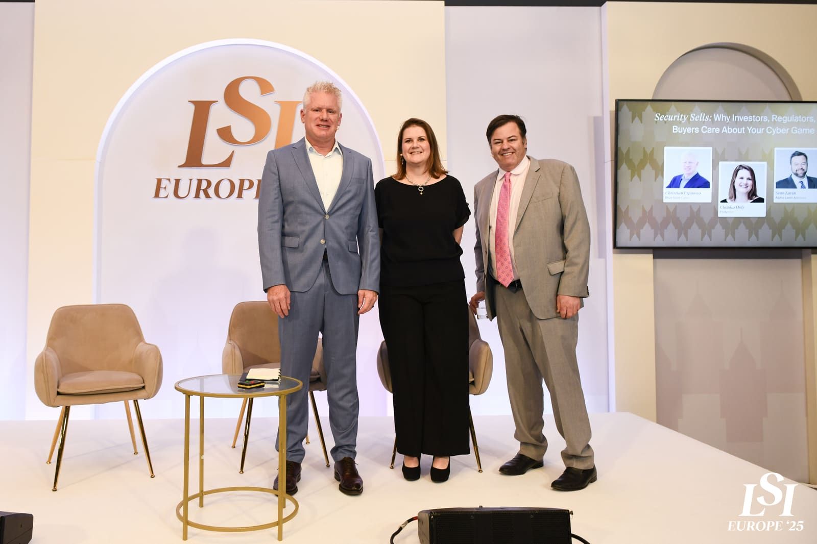 Blue Goat Cyber on the 'Security Sells' panel at LSI Europe '25