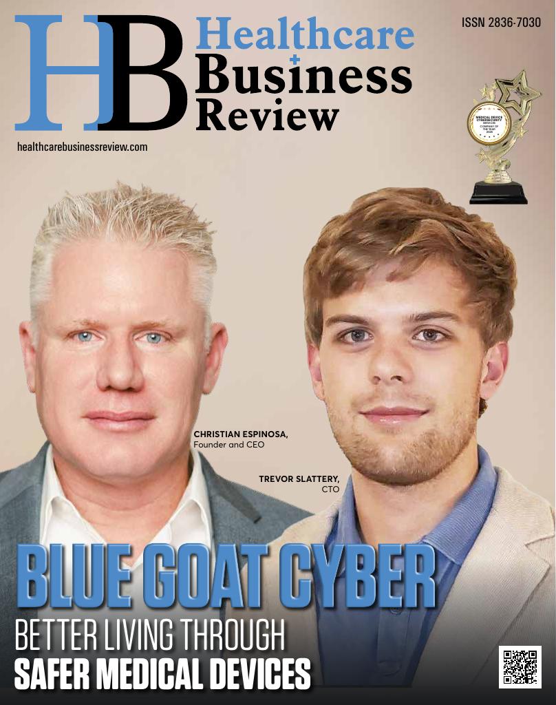 Cybersecurity Services Provider of the Year - Blue Goat Cyber — featured in Healthcare Business Review