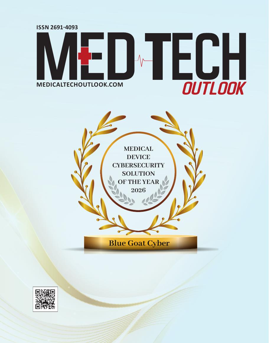 Medical Device Cybersecurity Solution of the Year 2026 - Blue Goat Cyber cover story — featured in Medical Tech Outlook
