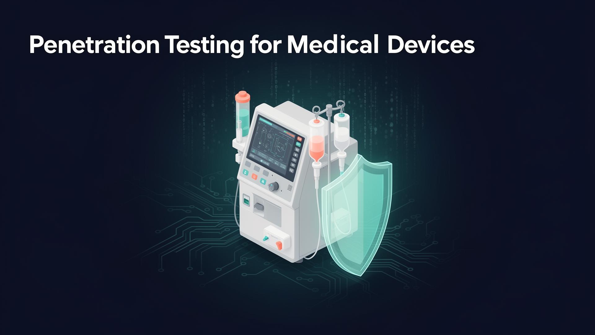 Pen Testing article cover: Penetration Testing for Medical Devices: A 2026 Explainer
