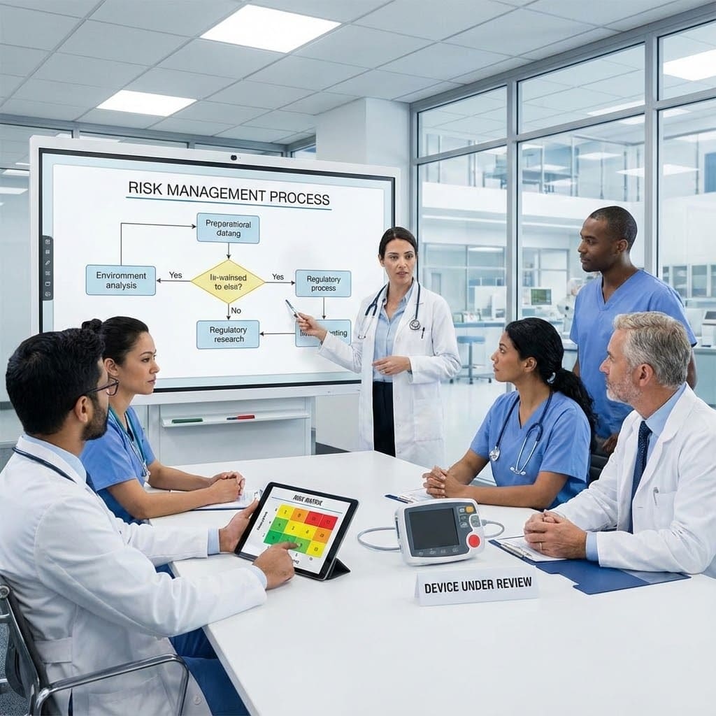 Standards article cover: AAMI TIR57 Risk Management for Medical Devices