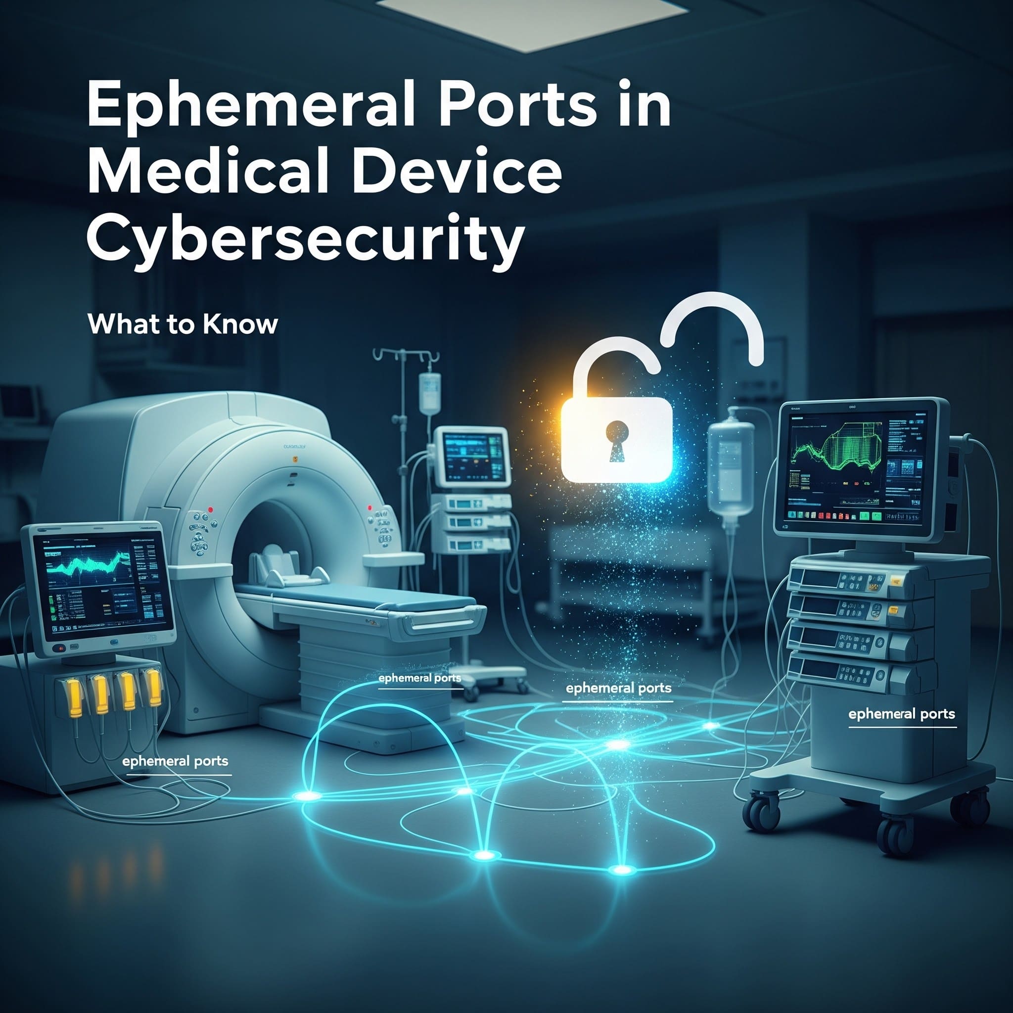 Primer article cover: Ephemeral Ports in Medical Device Cybersecurity (What to Know)