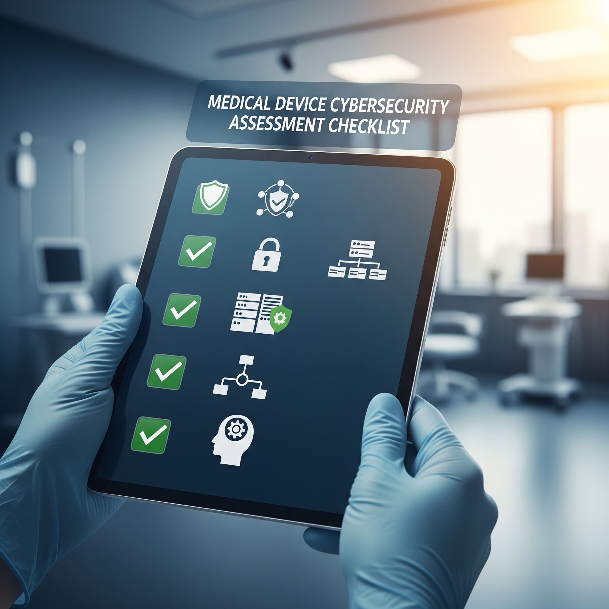 Primer article cover: Medical Device Cybersecurity Assessment Checklist