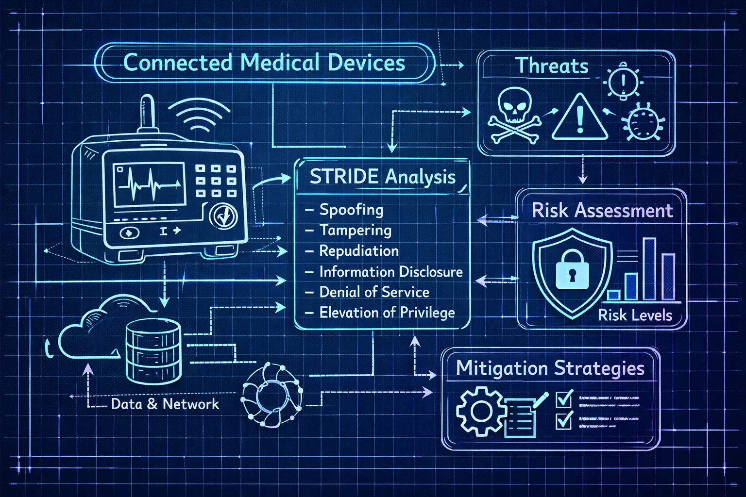 Cover image for STRIDE Threat Modeling for Connected Medical Devices
