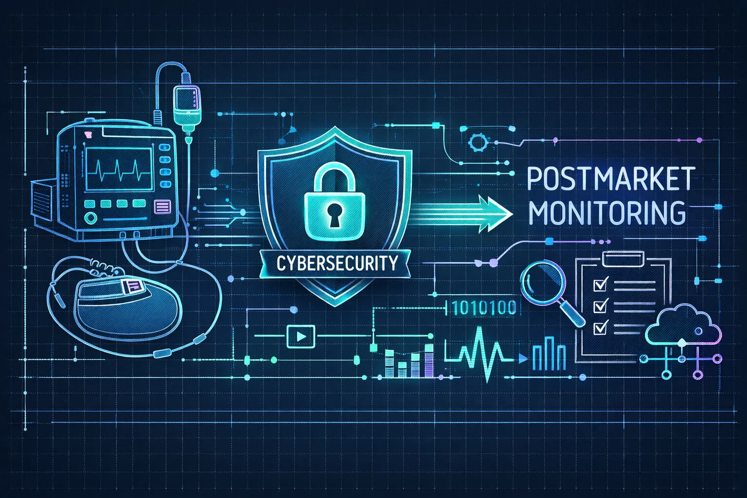 Cover image for Postmarket Cybersecurity for Medical Devices: The FDA Roadmap