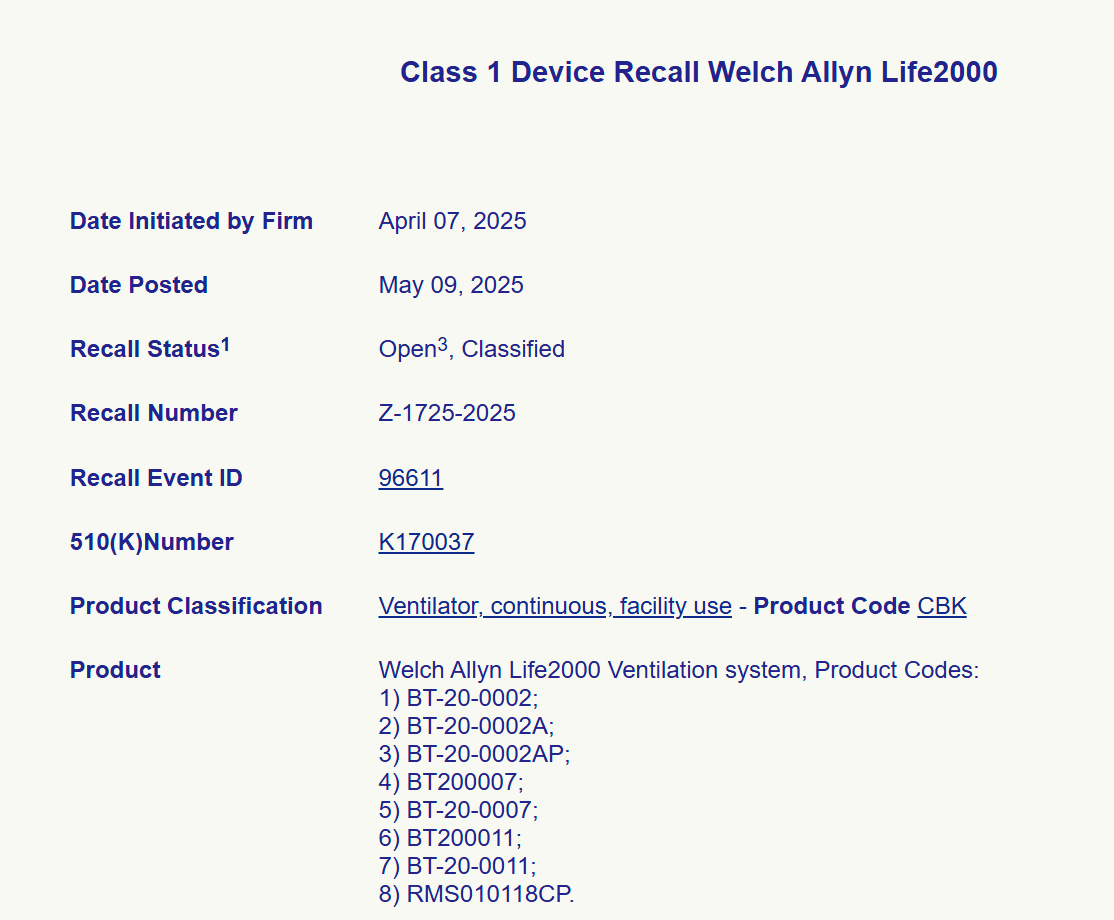 Cover image for Ventilator Recalled for Cybersecurity Risk: Was a Lack of Secure by Design the Cause?