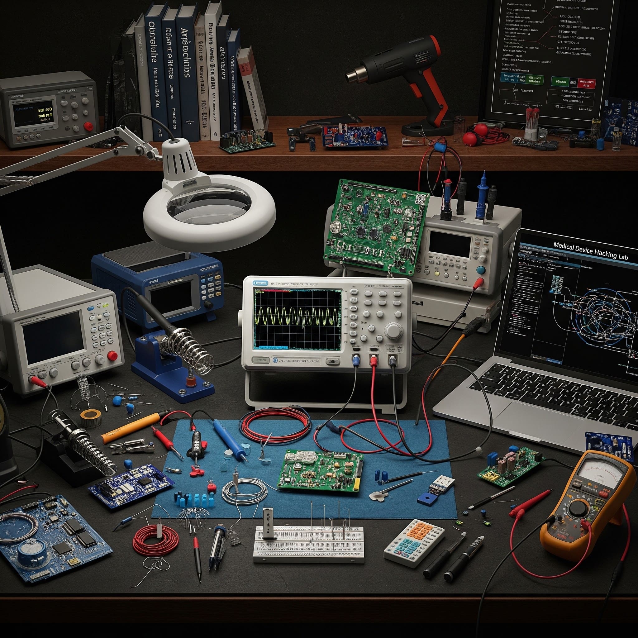 Cover image for Hardware Hacking Tools for Medical Device Cybersecurity Testing