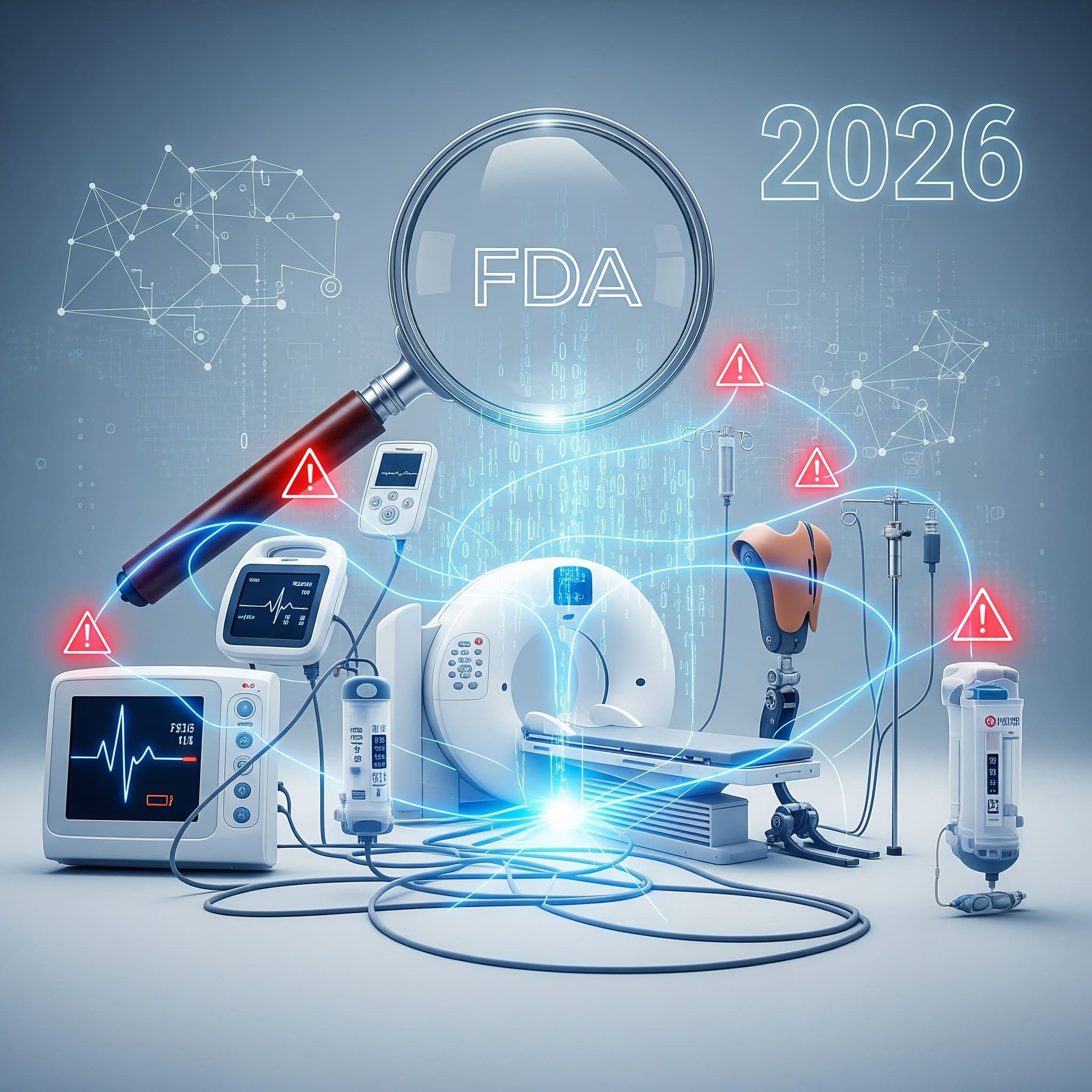 Cover image for Reports: FDA to Scrutinize Medical Device Cybersecurity Significantly More in 2026