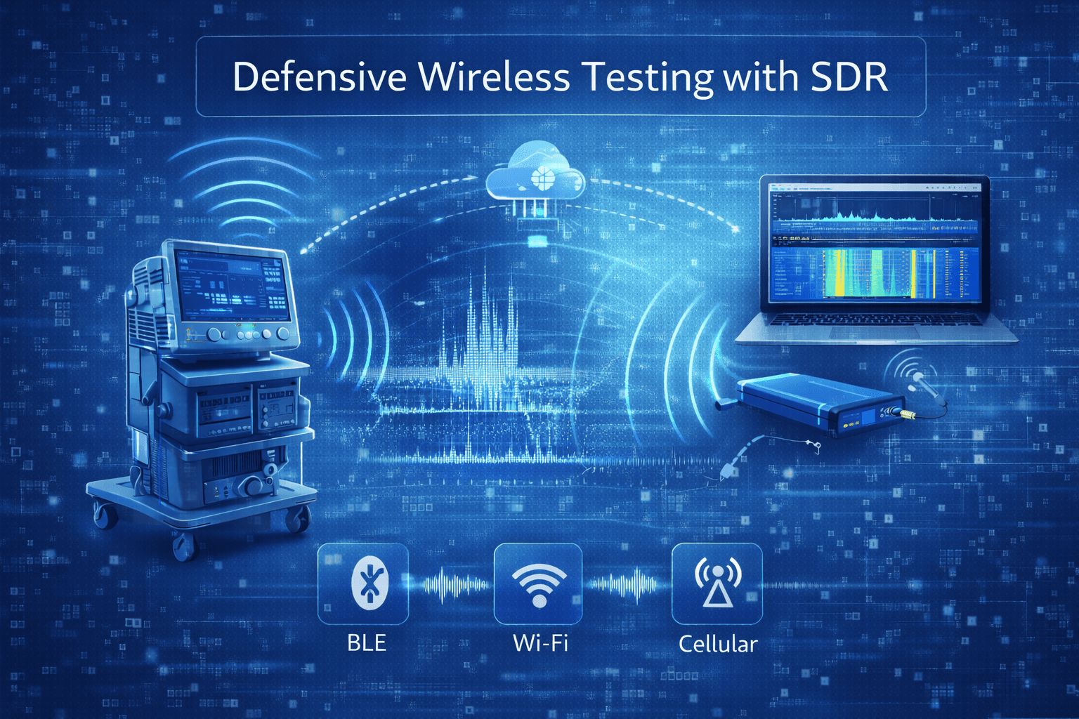 Primer article cover: What Is a Software-Defined Radio (SDR)? A Medical Device Cybersecurity Perspective