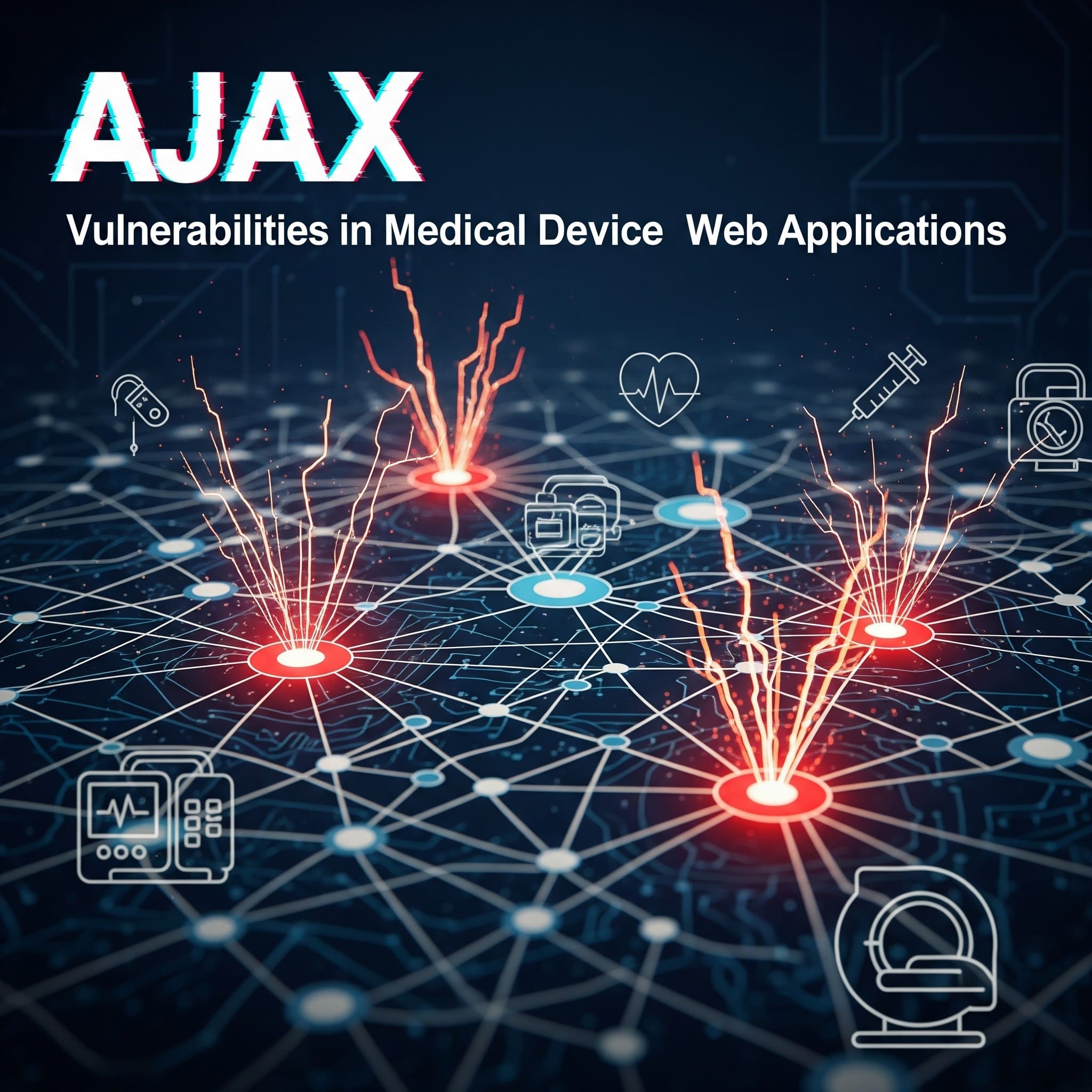 Web Security article cover: AJAX Vulnerabilities in Medical Device Web Applications