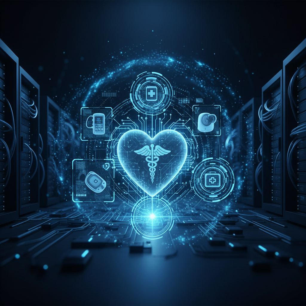 Tamper-evident seals on medical devices represent cybersecurity and patient data protection
