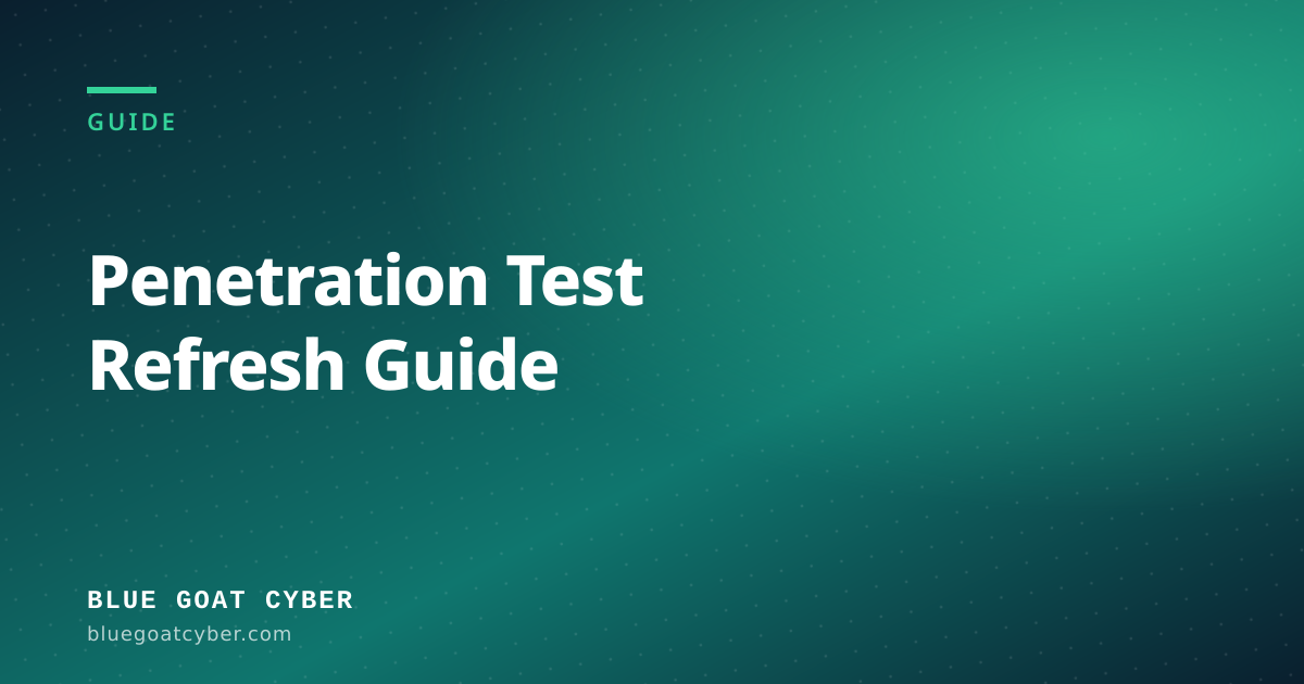 Hero illustration for the Pen Testing article: Penetration Test Refresh Guide