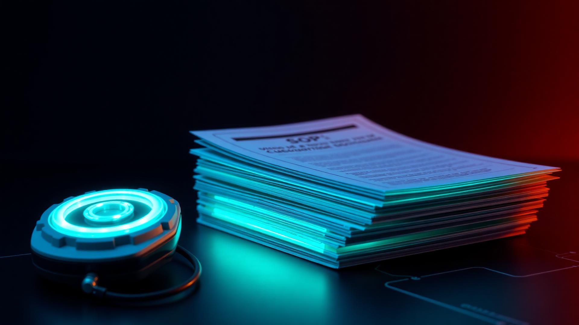 Hero illustration for the Fundamentals article: Cybersecurity Is Now a QMS Requirement