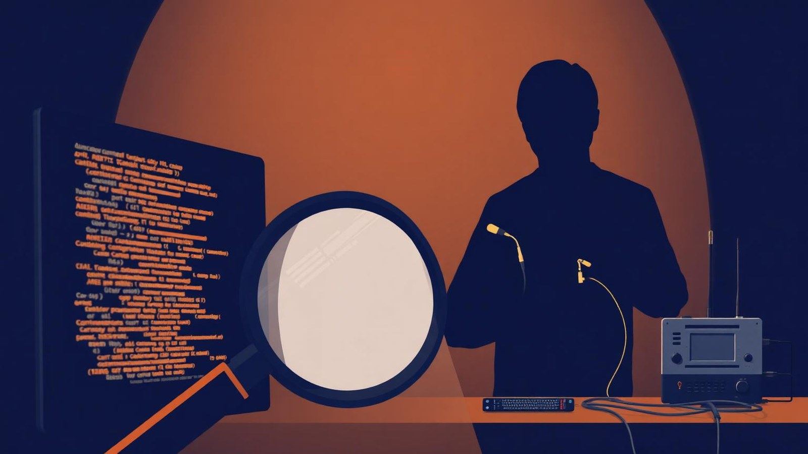 Cybersecurity concept with lock and shield icons, illustrating FDA-compliant penetration testing and DAST