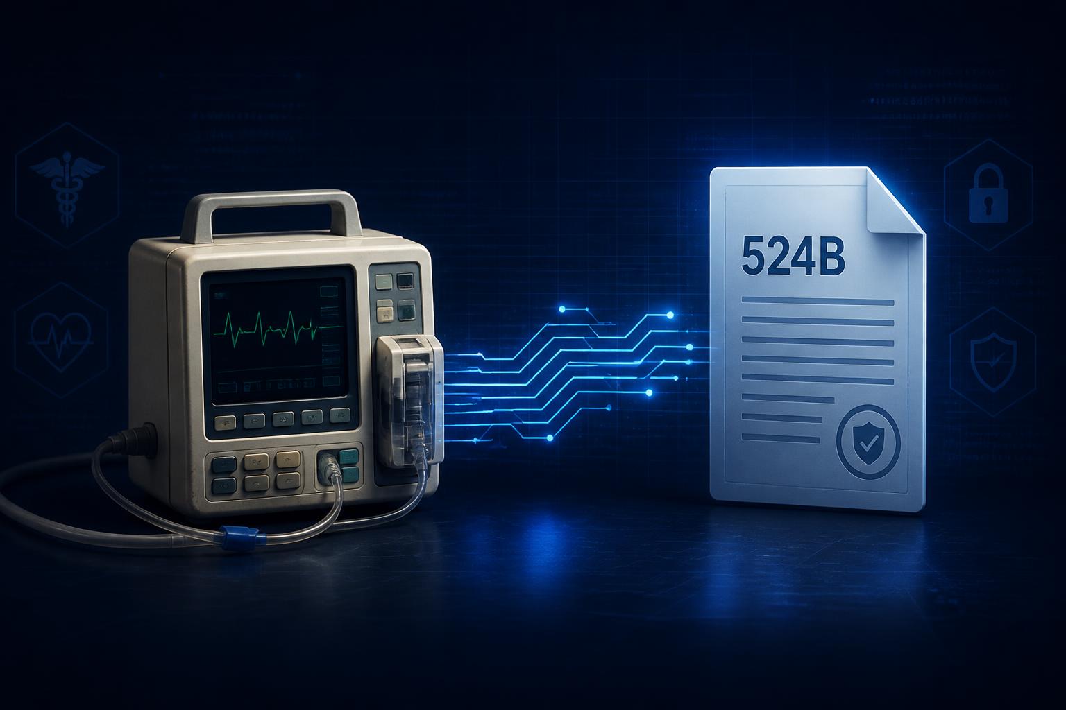 Hero illustration for the Compliance article: Does FDA Section 524B Apply to Legacy Devices?