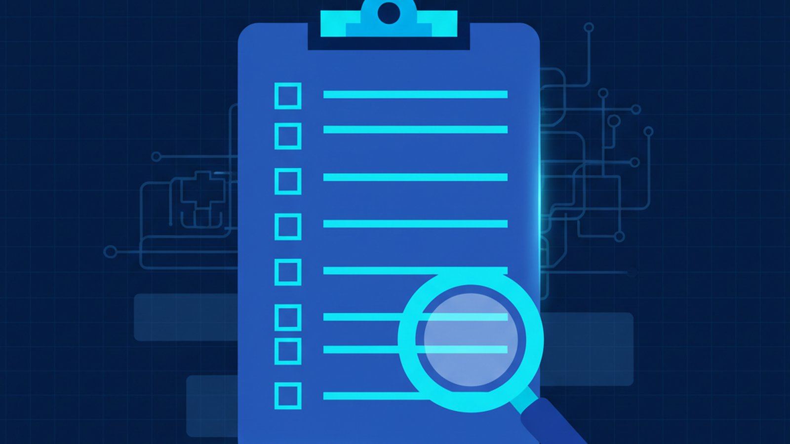 Digital padlock on a medical device circuit board represents FDA cybersecurity observations under QMSR