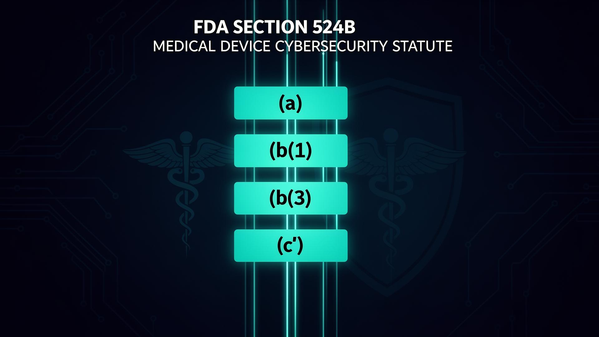 Compliance article cover: FDA Section 524B Explained Subsection by Subsection: What Each Requirement Means in 2026