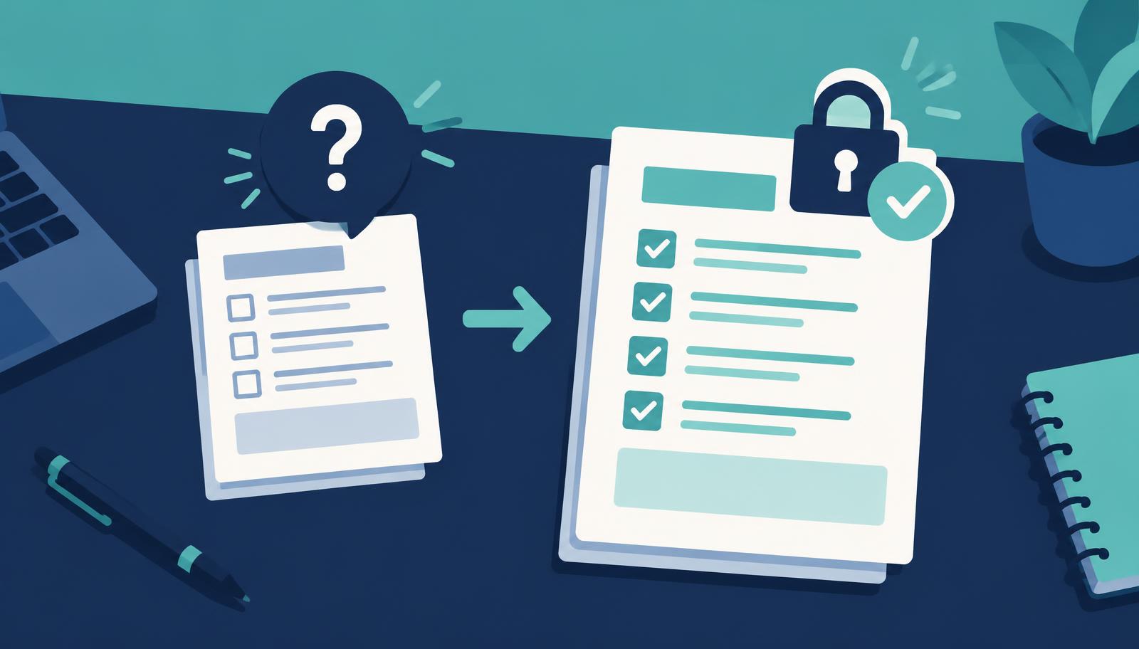 Hero illustration for the FDA Compliance article: PreSTAR vs eSTAR: What Each FDA Template Is For