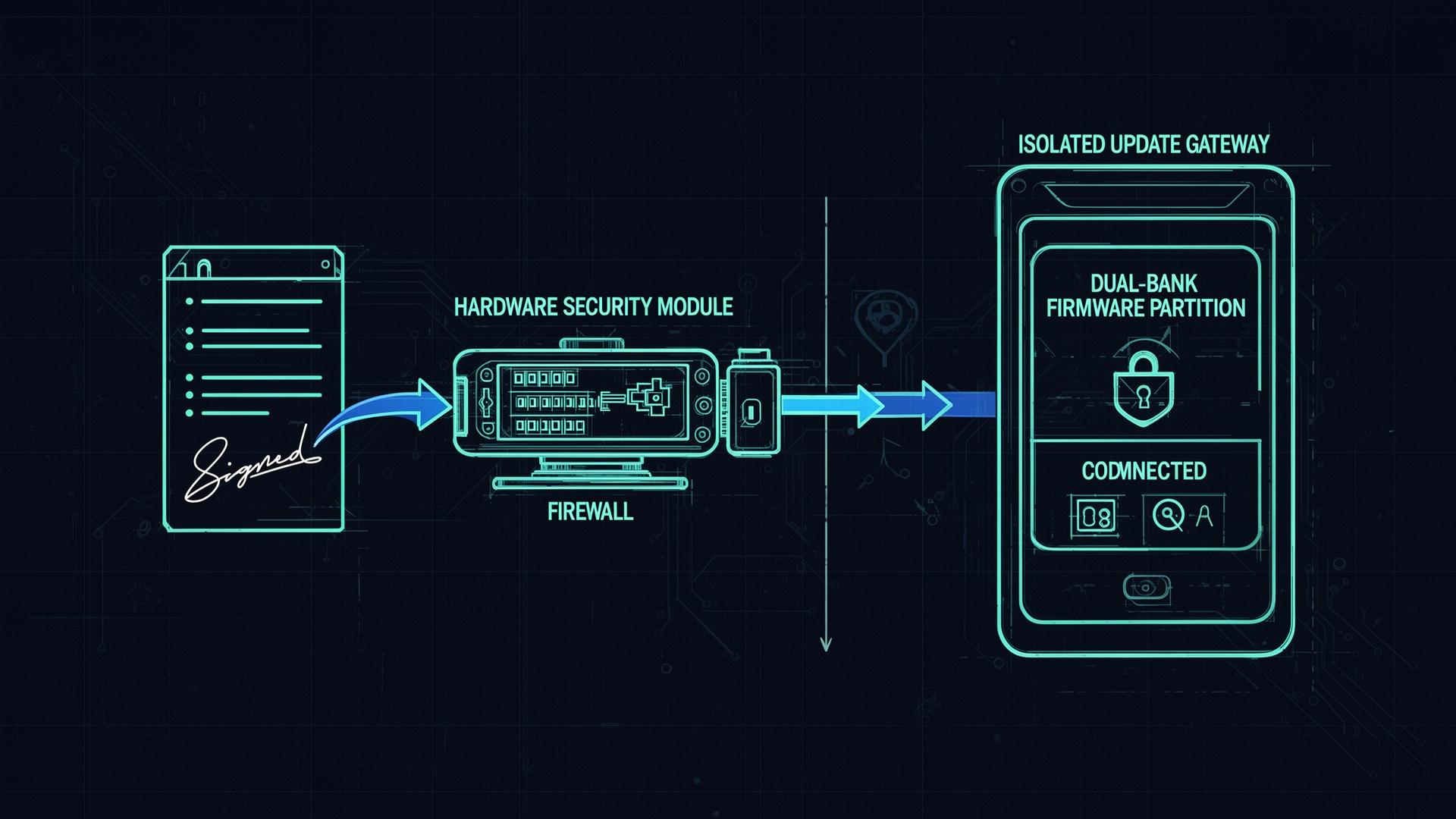 Secure Architecture article cover: Secure Update Infrastructure for Medical Devices: A Safety-Critical Subsystem