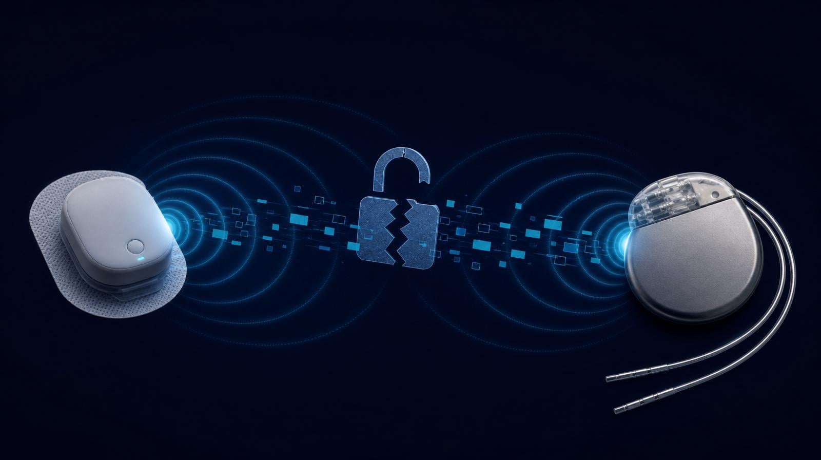 Hero illustration for the FDA article: BLE Vulnerabilities in Medical Devices