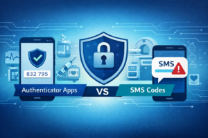 Authenticator Apps vs. SMS for Two-Factor Authentication - Blue Goat Cyber Authenticator Apps vs. SMS for Two-Factor Authentication