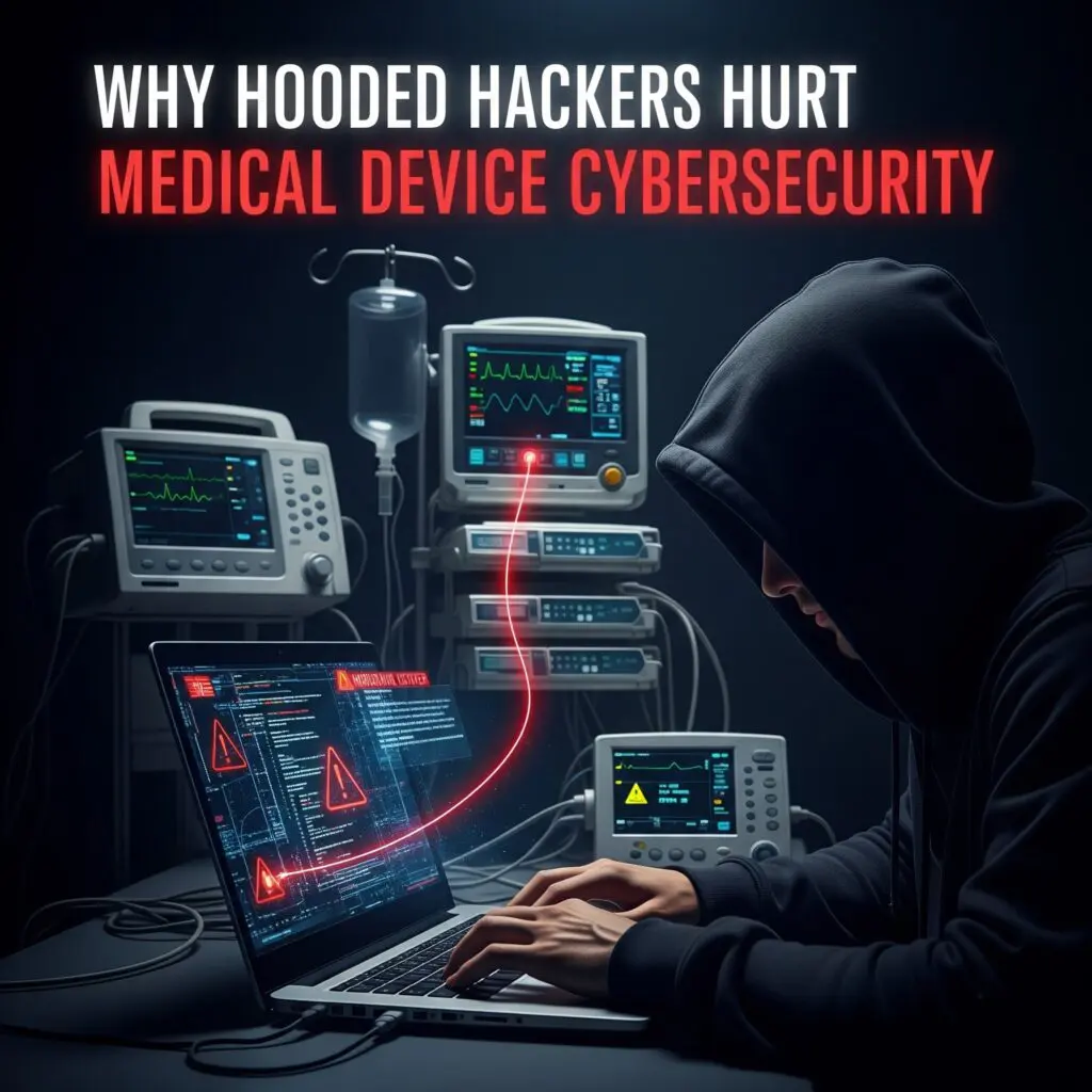 Why “Hooded Hackers” Hurt Medical Device Cybersecurity
