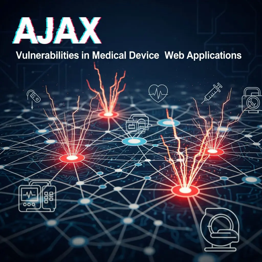 AJAX Vulnerabilities in Medical Device Web Applications