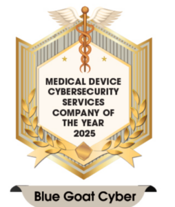 Blue Goat Cyber - Best Medical Device Cybersecurity Company 2025