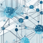 An abstract representation of a digital landscape where ai algorithms are intertwined with medical devices