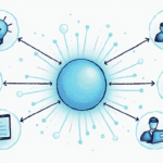 An interconnected diagram that visually represents the concepts of verification