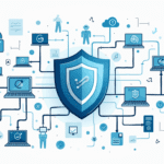 A complex network of interconnected medical devices and data streams